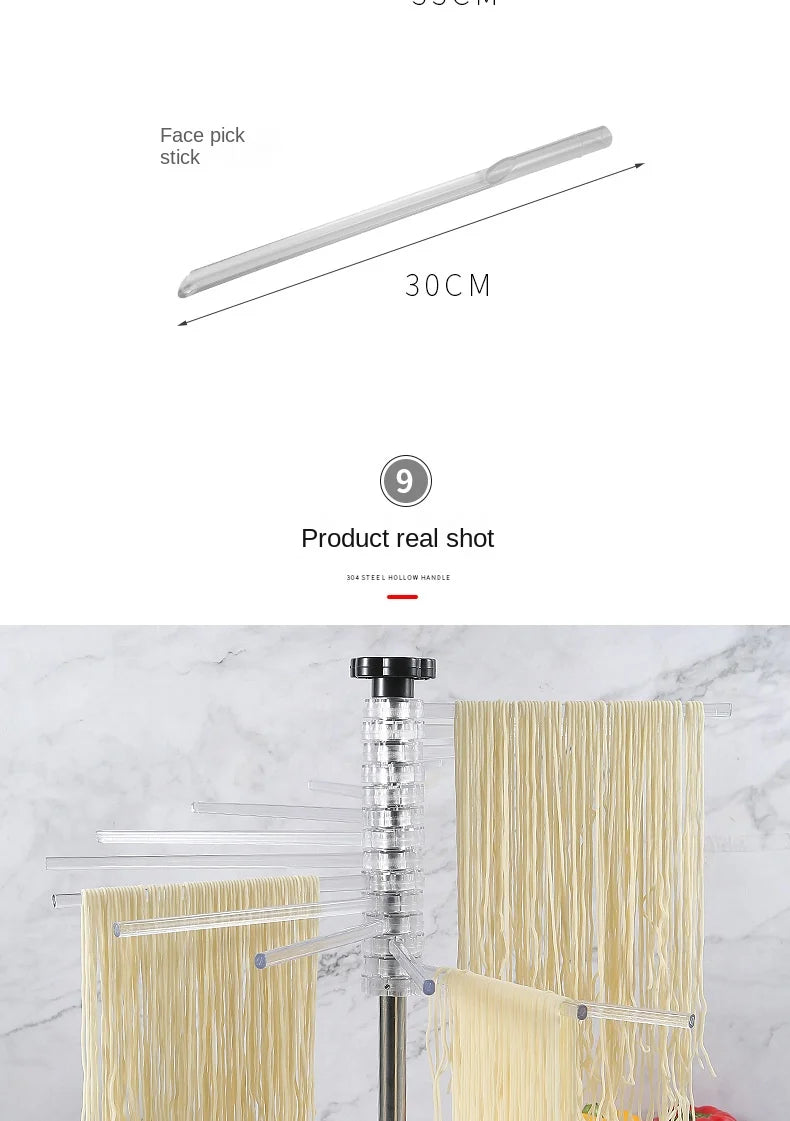 Drying rack manual rotating drying rack wake-up special hanging rack foldable easy to store kitchen tools