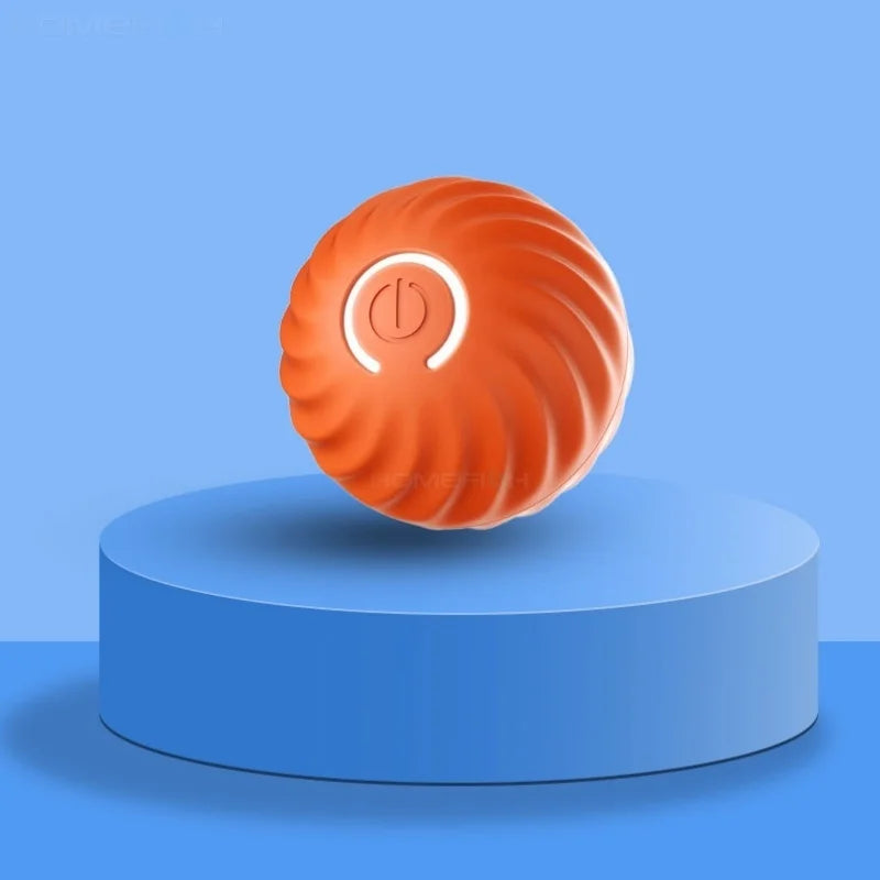 Smart Jumping Ball Pet Toy Auto-Moving Chew-Resistant with USB Charge for Dogs Cats Interactive Play