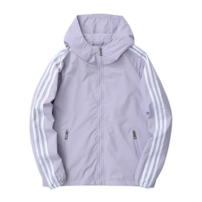 Women Travel Jacket Casual Wears Hooded Coat Outdoor Hiking Couple Wind-Proof Clothing Spring Autumn Fashion Unisex Outerwear