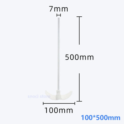 Stirring Rod  400mm 450mm 500mm Length Overhead Stirrer Mixer Shaft with Foldable Paddle for Lab
