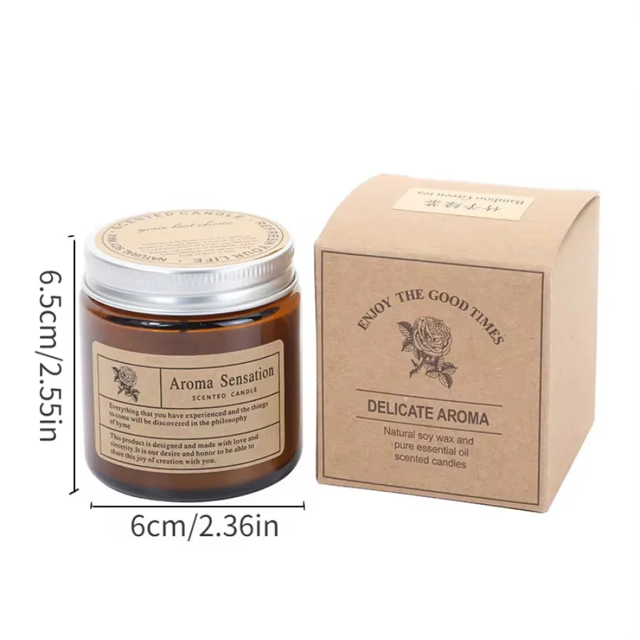 Scented Candle Handmade Soy Wax Aromatherapy Candle Valentines Mothers Day Christmas Birthday Graduation Lavender Scented Gift