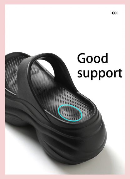 Summer Women Flip-flops Increase Non-slip Platform Slippers Fashion Comfortable Casual Slippers