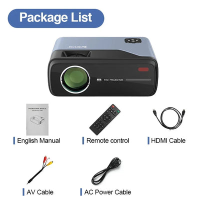ProjectorMobile LCD Projector With Bluetooth Projectors With Speaker