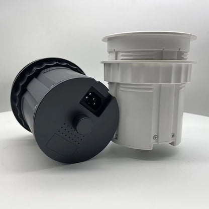 Tempered Glass Top Kitchen Counter Smart Pop Up Socket Push Button 4 Sides Electrical Socket with Usb Type-c Charger