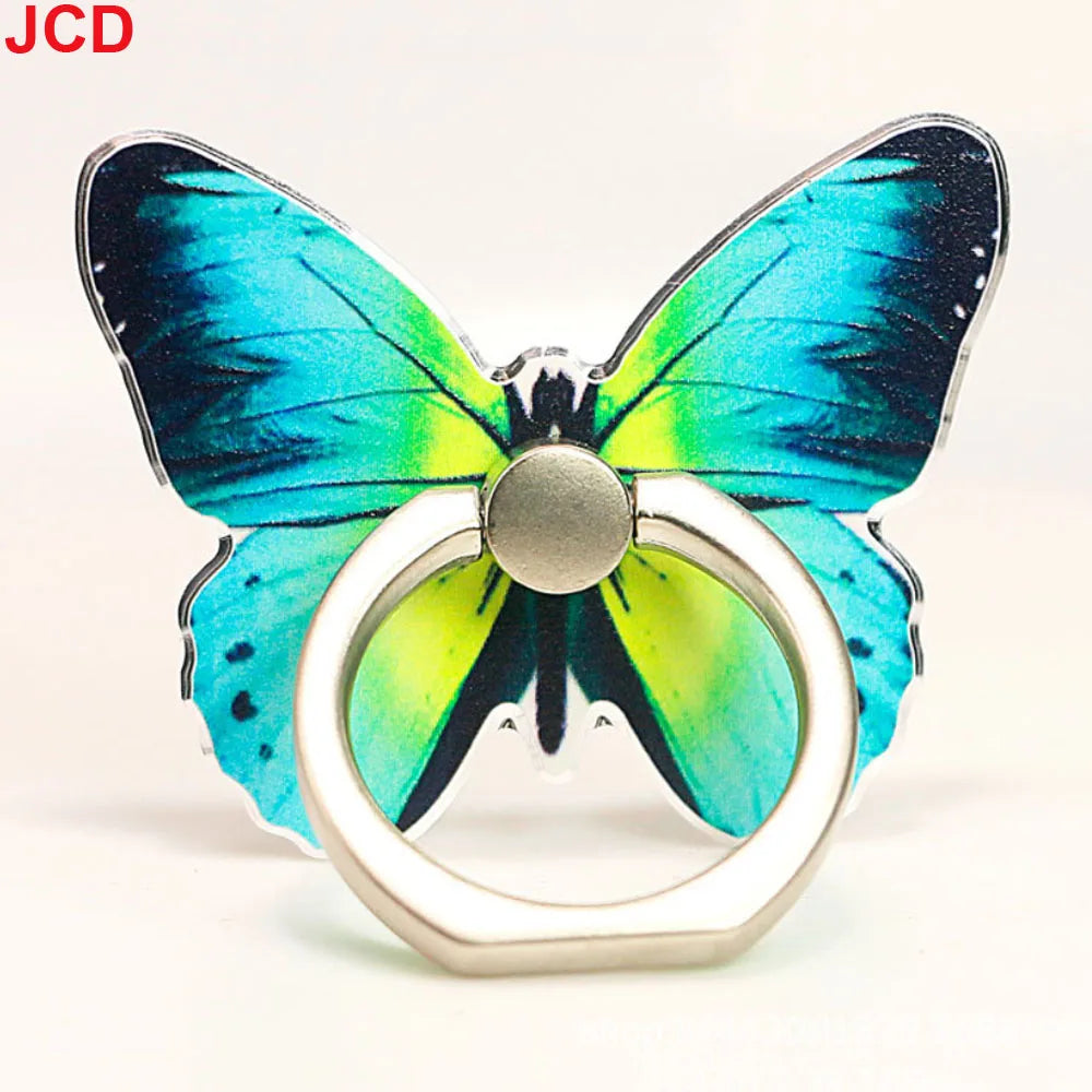 JCD 1pc Luxury Universal Beautiful Butterfly Mobile Phone Handle Holder Suitable Mobile Phone Ring Holder Mobile Phone Holder