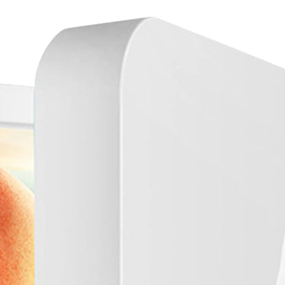 8L Mini Refrigerator Stylish Space Saving Multipurpose Single Door Mini Fridge with Freezer for Home and Car CN Plug 220‑240V