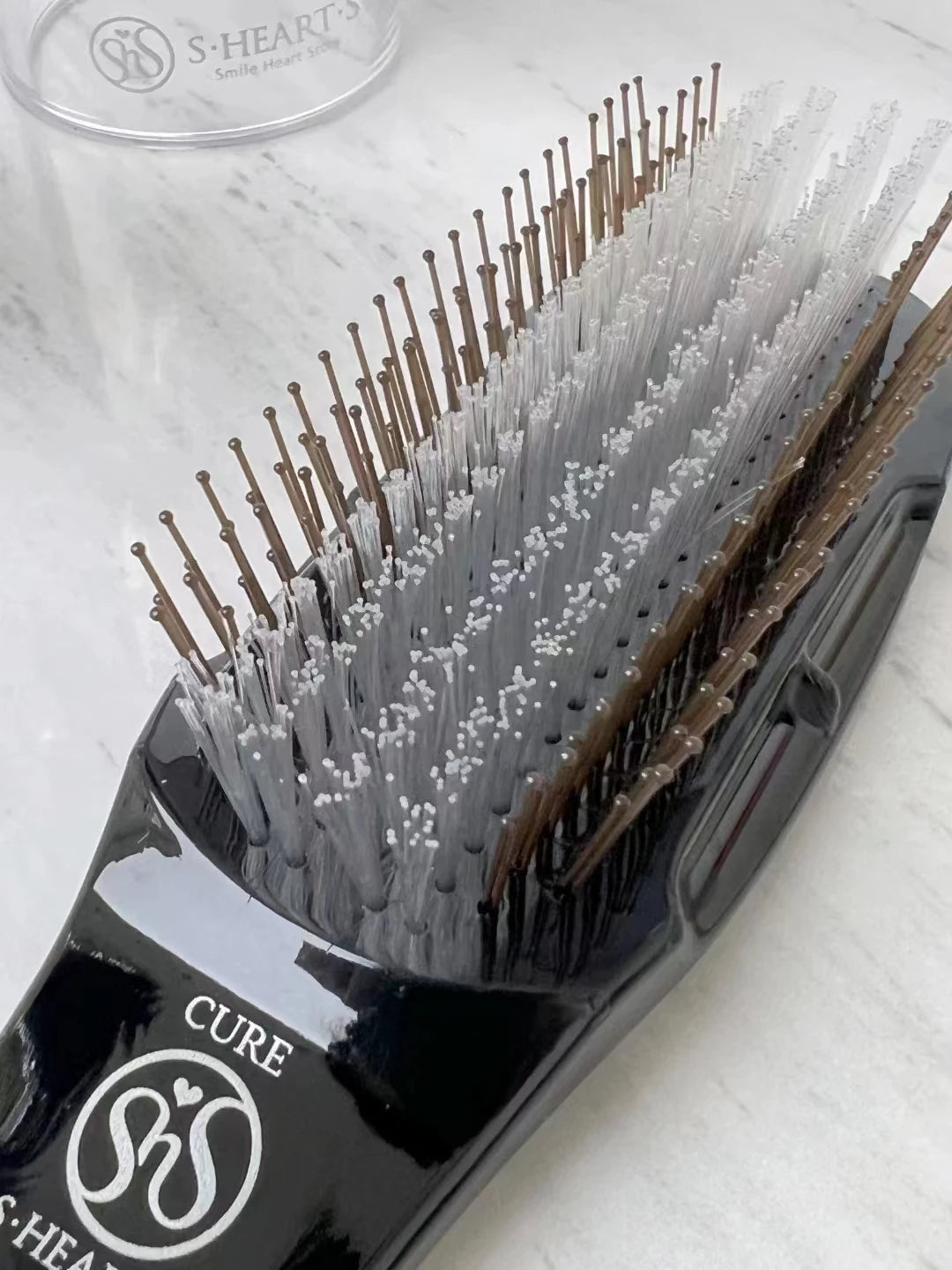 S Heart S Scalp Brush World Model (Short) Gold Black Silver New Package from Japan