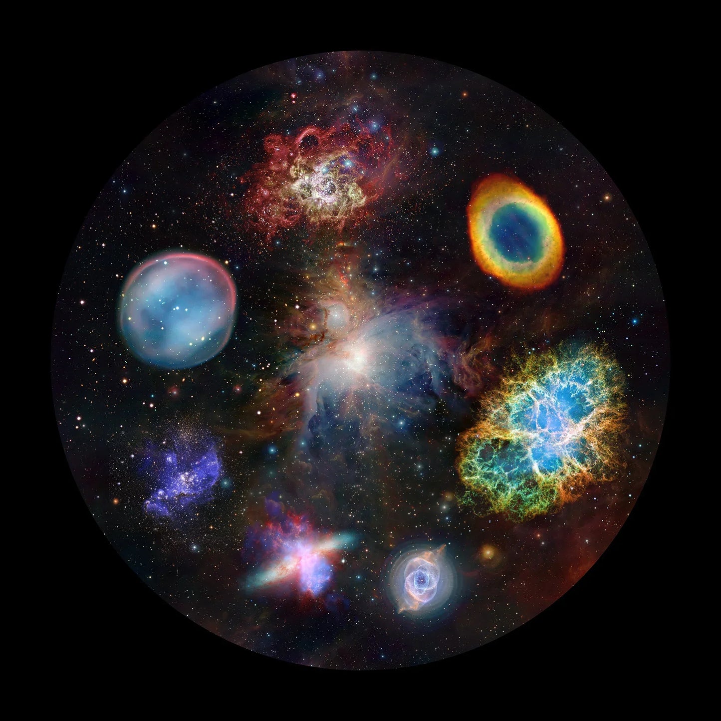 Slide projection film Galaxy starry sky slide film (excluding projectors)