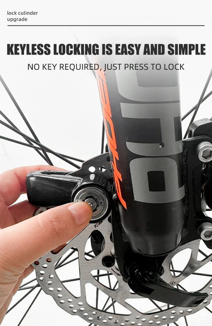 Motorcycle Bike Lock Security Anti Theft Bicycle Motorbike Motor Disc Brake Lock Theft Protection for Scooter Safety Motor Lock