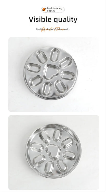 Stainless Steel Slow  steel slow food bowl for dogs, feeding basin for cats, anti choking and anti overturning bowl Pet supplies