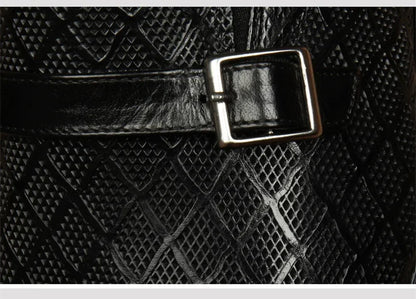 Fashionable Classic Men Formal Shoes Buckle Patent Leather Shoes Small Square Toe Slip-on Formal Party Shoes Men Wedding Shoes