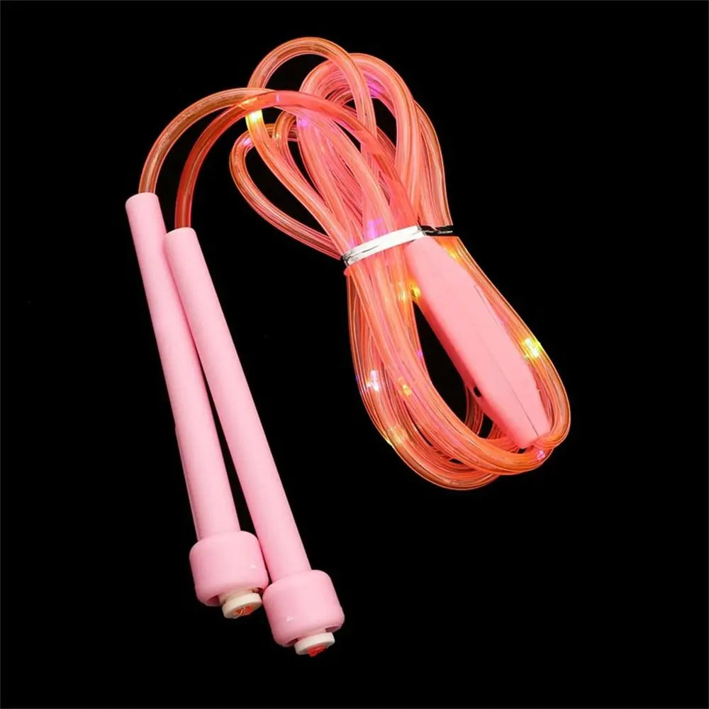 Luminous LED Jump Ropes Fun Fitness Enhance Flexibility Glowing Skipping Rope Coordination Counting Light Up Jump Ropes