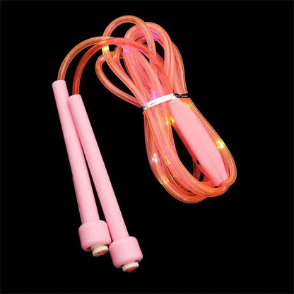 Luminous LED Jump Ropes Fun Fitness Enhance Flexibility Glowing Skipping Rope Coordination Counting Light Up Jump Ropes