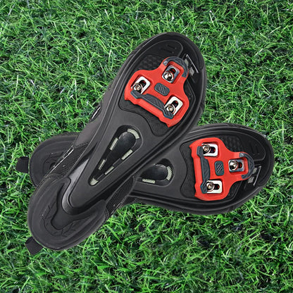 BUCKLOS for LOOK Keo Cleats Float Road Cycling Shoes Pedal Cleats for Look Keo Bike Self Locking Pedal Plate 4.5/9 Degree 1/2pc