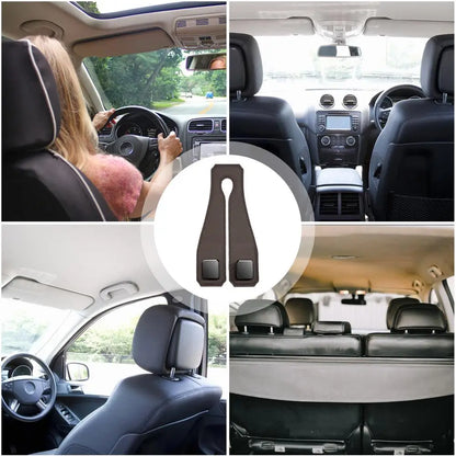 Car Seat Hooks For Headrest Small Car Back Seat Hanger Car Purse Hook Seatback Bag Holder Car Interior Accessories For Purse