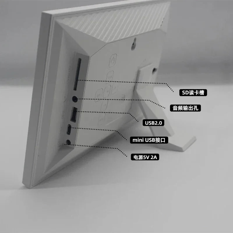 7 Inch Digital Picture Frame 1026*600 Display Photo Frame E-Photo Digital Photo Frame