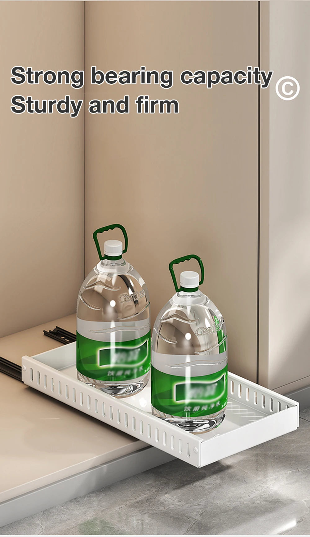 Pull out Pots and Pans Organizer Sliding Pot Lid Holder Kitchen Spice Rack Tableware Organizer Multifunctional Dish Drying Racks