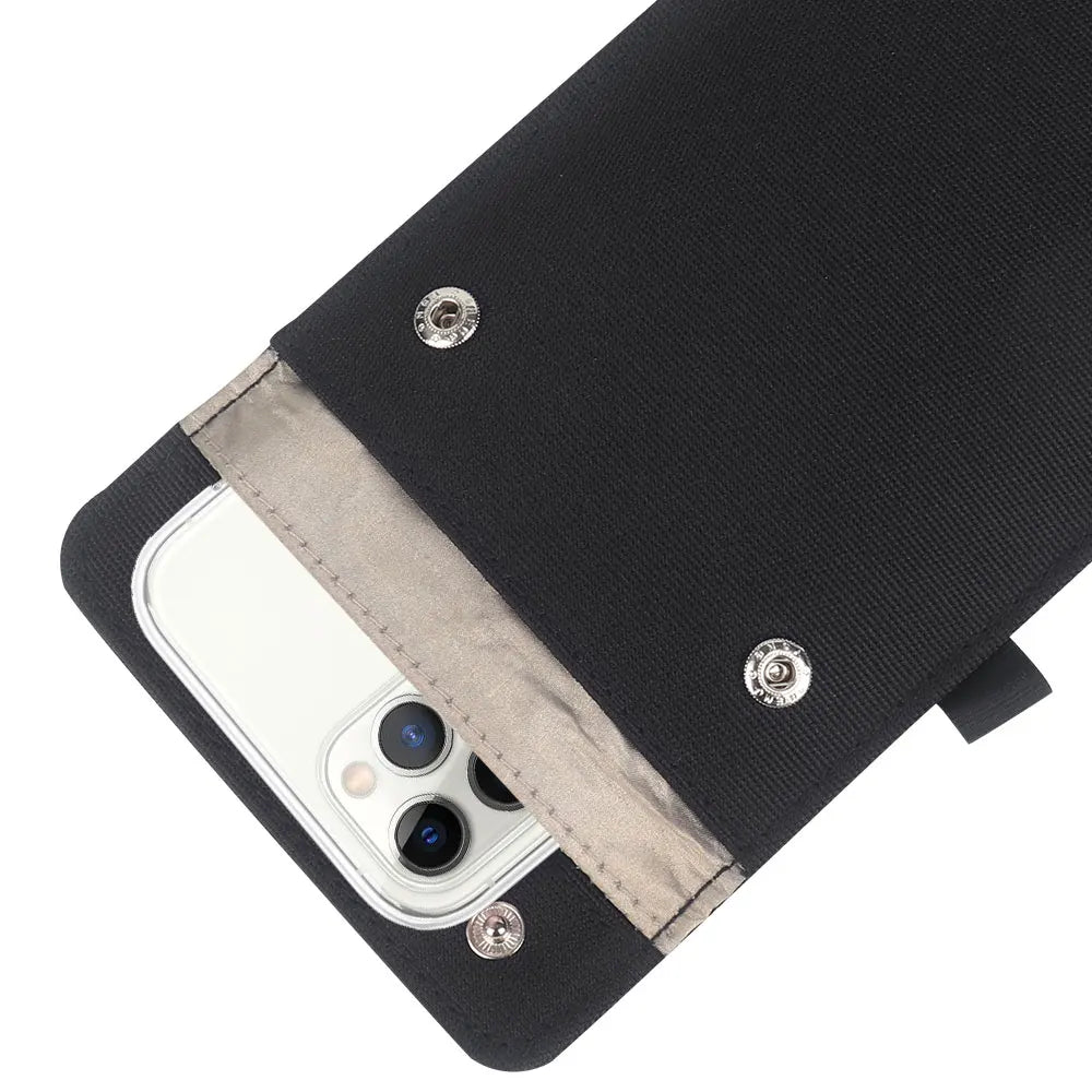 Anti-Theft RFID Blocking Faraday Bag for Car Keys and Cell Phone