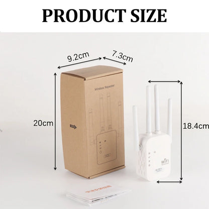 Xiaomi 1200Mbps Wifi Amplifier Dual band 2.4G 5G Repeater Network Expander Range Extender Signal Booster Wireless Wi-Fi Router
