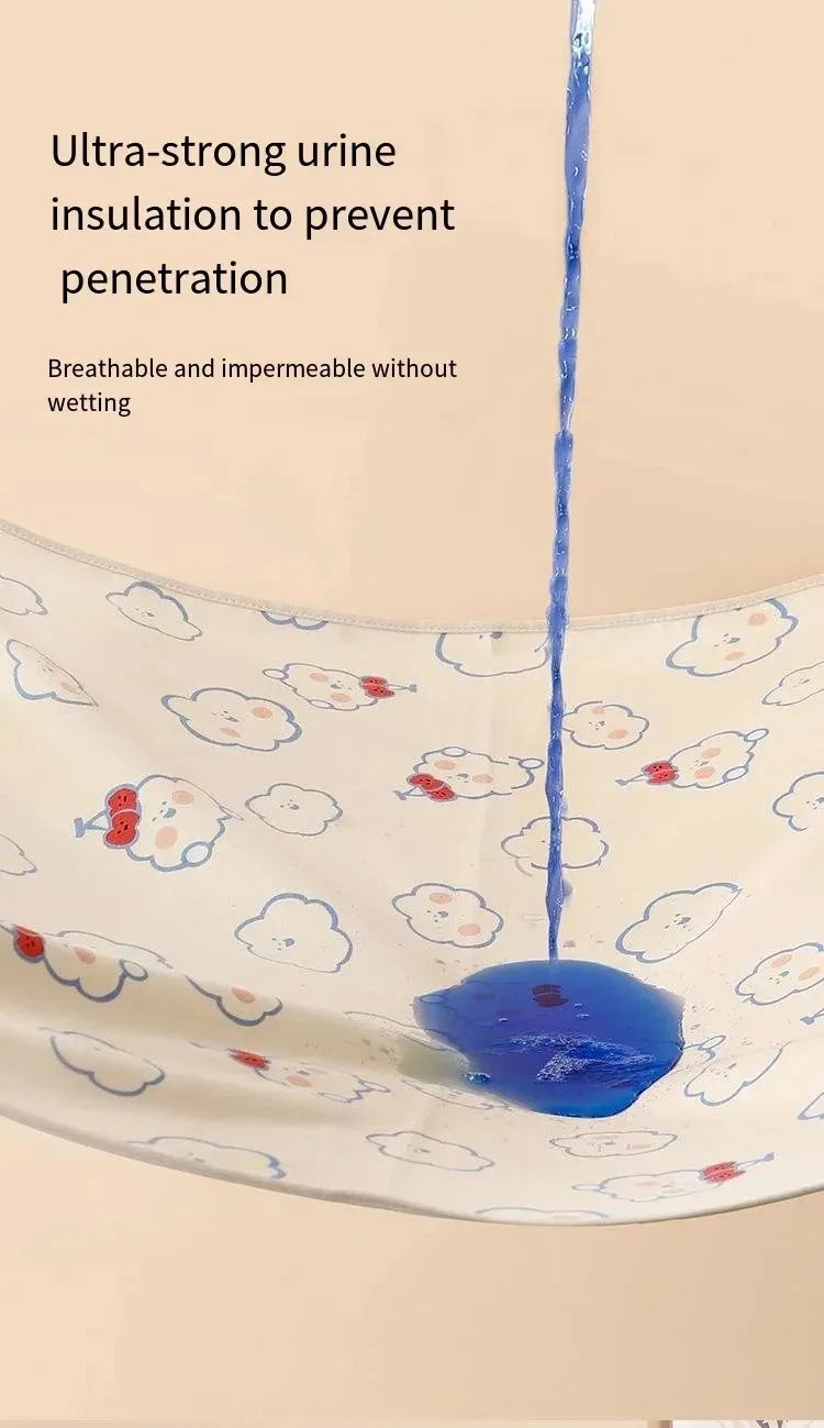 120*90CM Infant Change Diaper Pad Cover Washable Newborn Bed Nappy Mattress Crib Sheet Waterproof Baby Urine Mat Cotton Reusable