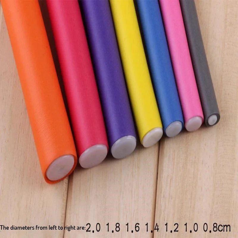 10 Pcs/Set Hair Curler Flexblei Hair Curing Rod Magic Air Hair Roller Curling Sticks Soft Foam Twist Rods Hairs DIY Styling Tool