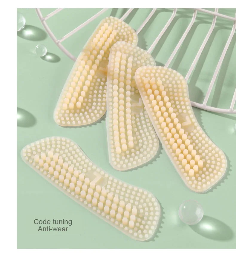 Heel Sticker Heel Protector for Shoes Anti Slip Heel Cushions Non-Slip Heel Inserts Silicone Shoe Backs Foot Care for Women Men