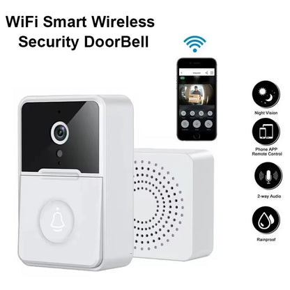 Brasil Wireless WiFi doorbell camera, waterproof video doorbell, intelligent outdoor security doorbell camera, security camera