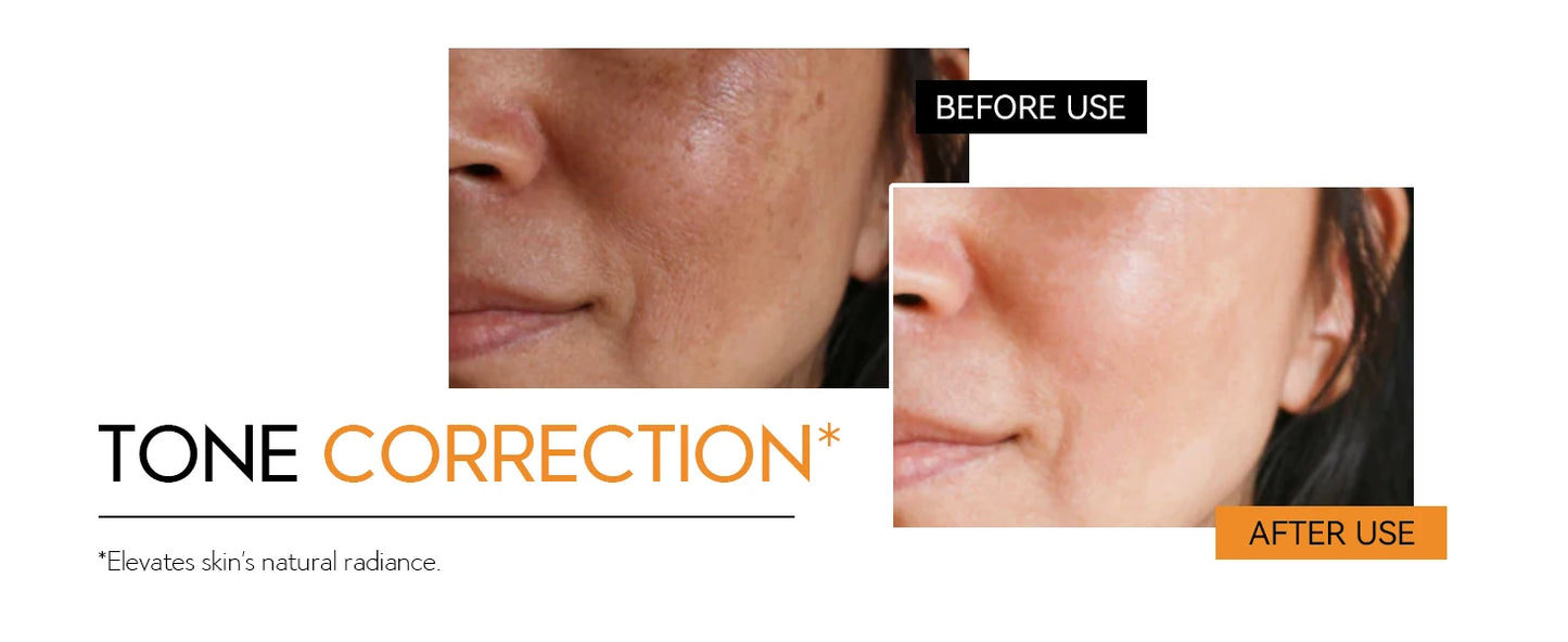 50ml*2pcs Vitamin C Face Serum, Brightens, Hydrates and Reduces Signs of Aging, with Vitamin C, Hyaluronic Acid for Glowing Skin