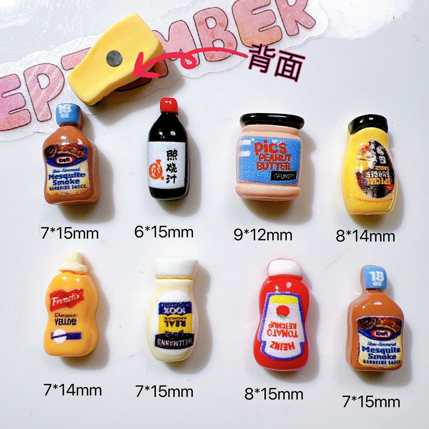 6/8pcs Refrigerator Magnets, Cartoon Food Fridge Magnets, Cute Decorative Magnets Personalized Fridge Magnet Locker Cabinet