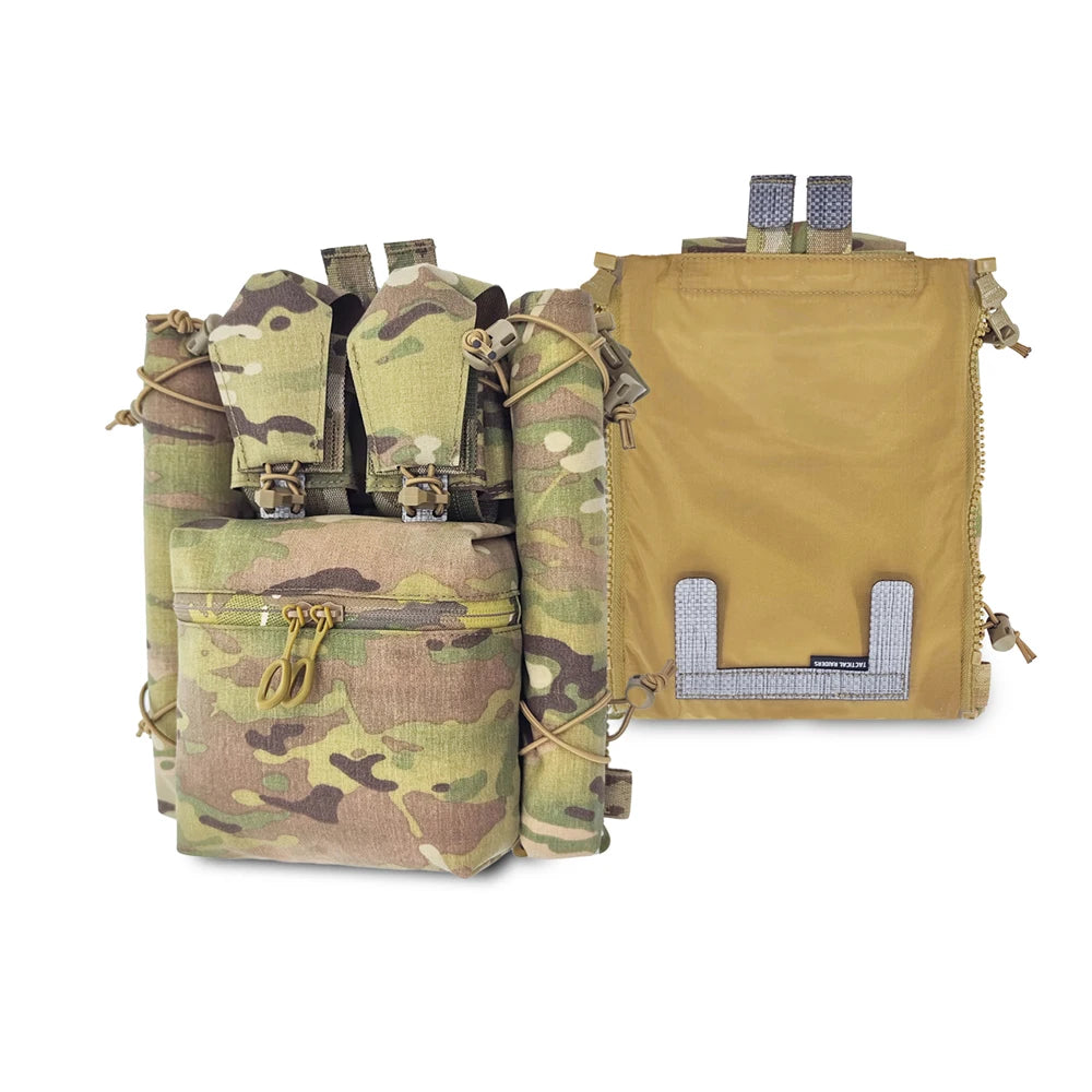 FERRO Style Back Panel Tactical Back Panel Pack Twin Back Panel Pack