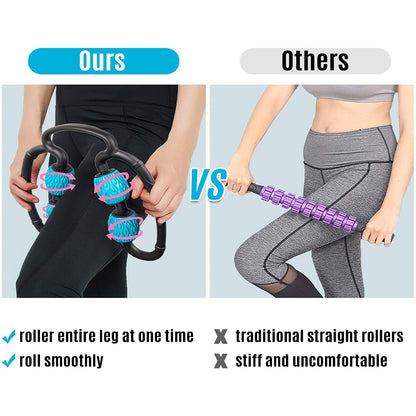 Leg Rollers for Muscles Foam Roller Massager Muscle Roller for Legs,Arm Myofascial Fascial Exercise Muscle Soreness Pain Relieve