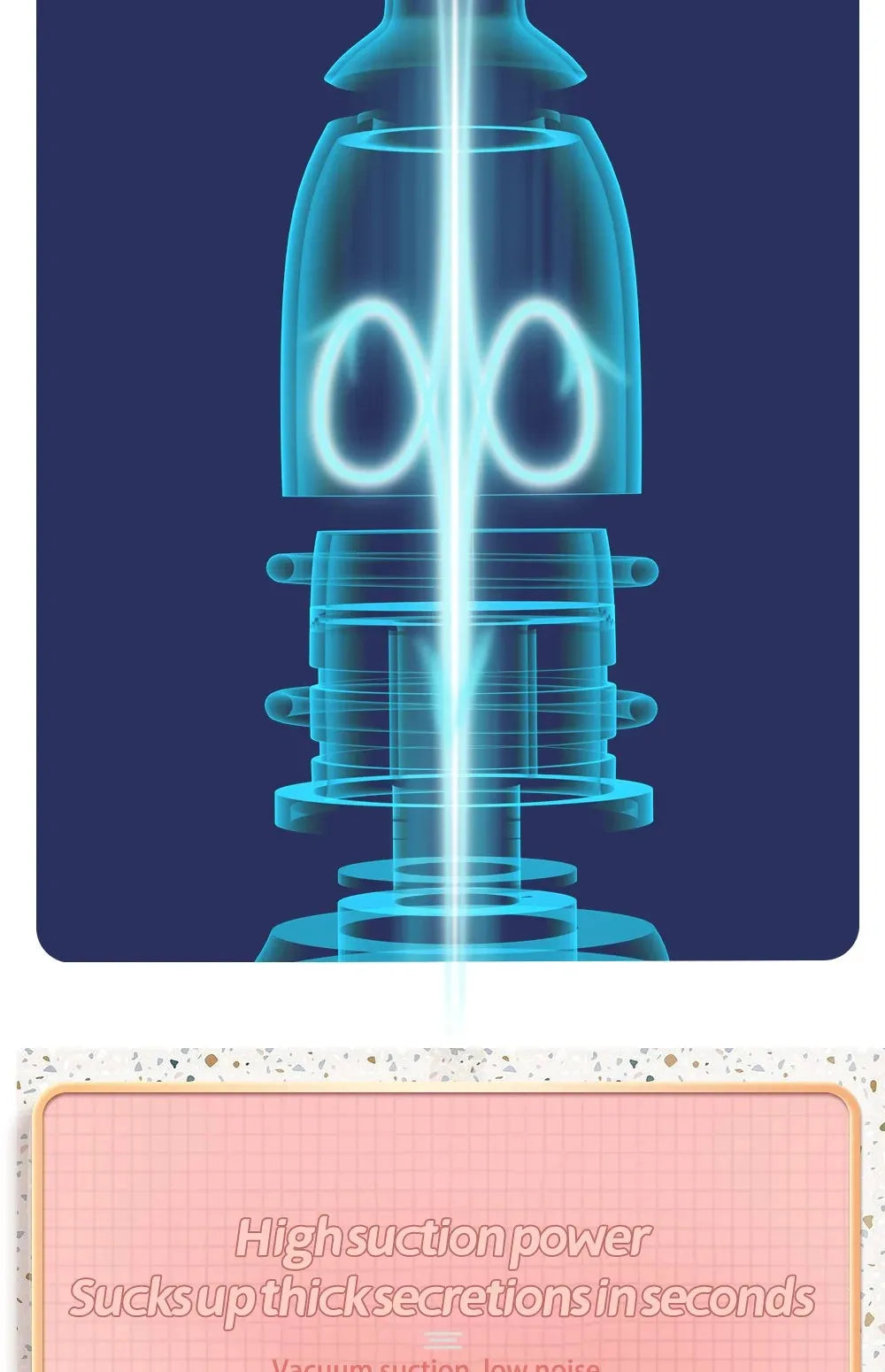 Baby Electric Nasal Aspirator Low Noise 3 Suction Levels Rechargeable Nose Sucker Cleaner Snot Booger Mucus Remover For Infant