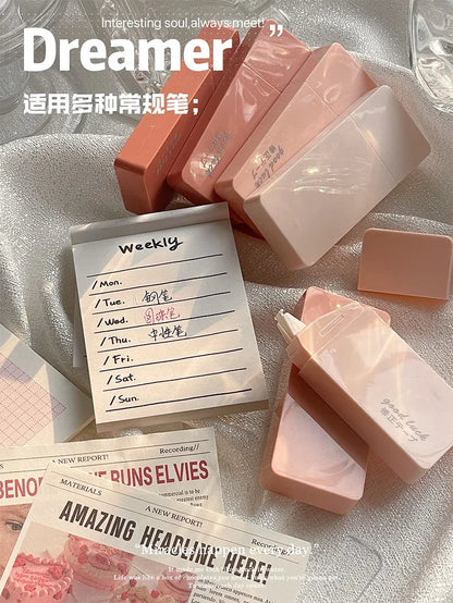 6 Pcs Correction Tape School Supplies Stuff Whiteout Portable Students Study Tools Writing Tapes Kids Tipex