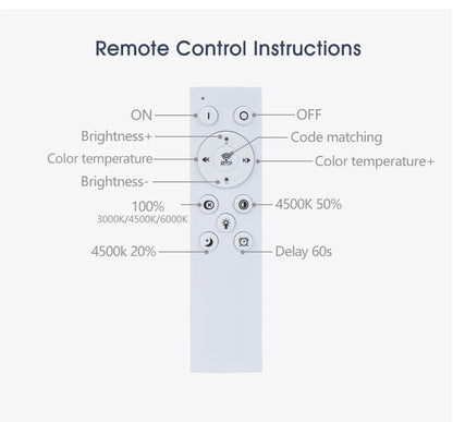 Smart LED Ceiling Light APP Luster Remote Control Appliance 36W 50W 80W interior Home Decor Fixture Bathroom Bedroom