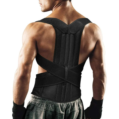Back Brace Posture Corrector Belt for Women & Men Back Lumbar Support Adjustable Shoulder Posture Support for Improve Scoliosis