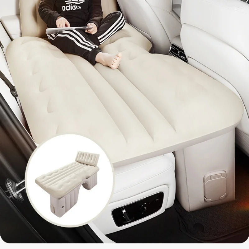 Car Inflatable Bed Trunk Leveling Pad Mattress Sleeping Pad Car Converted Bed Foldable Car Travel Bed Camping Bed