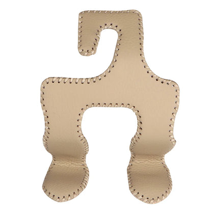 Universal Leather And Metal Car Seat Back Hooks Vehicle Multifunctional High load-bearing storage hook Auto Interior Accessories