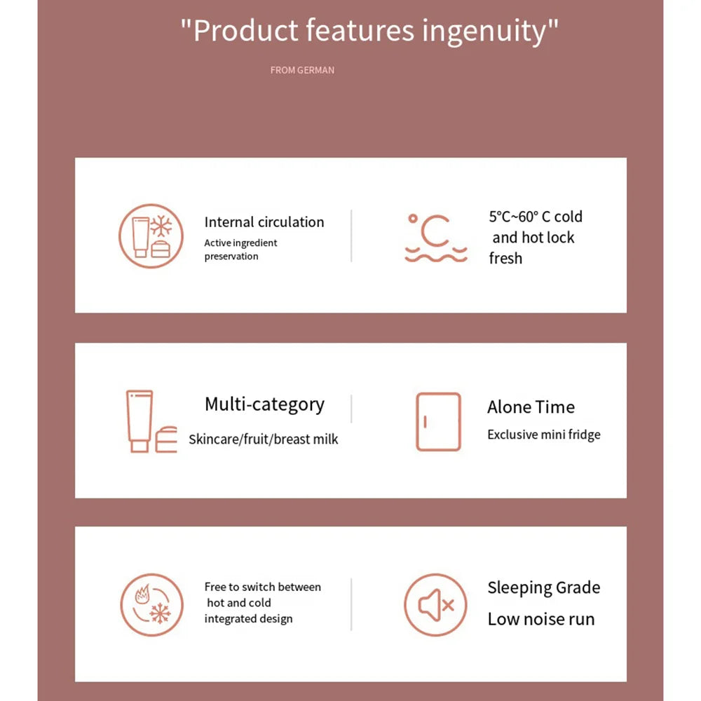 110V 220V 4L Mini Fridge Portable Refrigerator Warmer Cooler Beverage Drink Cans Samll Freezer for Home Kitchen Household 미니냉장고