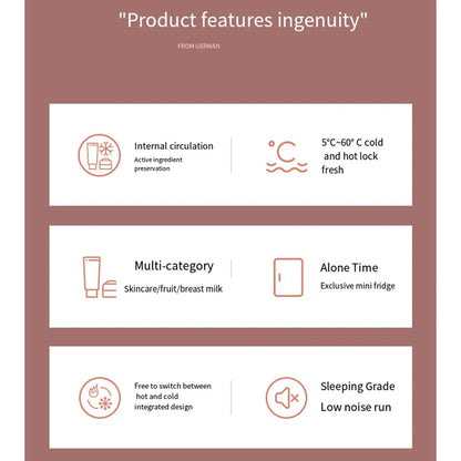 110V 220V 4L Mini Fridge Portable Refrigerator Warmer Cooler Beverage Drink Cans Samll Freezer for Home Kitchen Household 미니냉장고