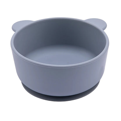 New Silicone Baby Feeding Bowl Tableware for Kids Waterproof Suction Bowl Feeding Bowl BPA Free Silicone Dishes for Baby Bowl