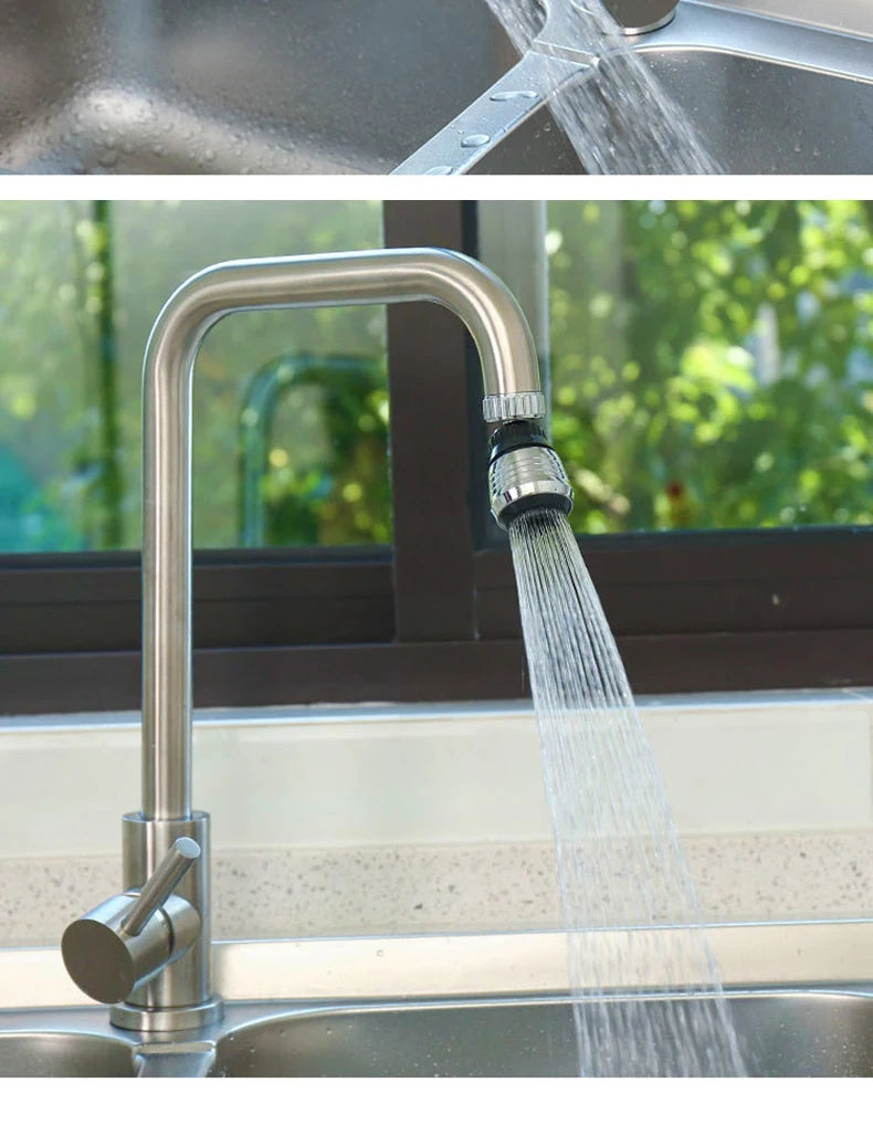 Kitchen Faucet Nozzle Extender Sink Water Tap Nozzle Filter Bubbler Faucet Aerator Attachment Home Bathroom Toilet Accessories