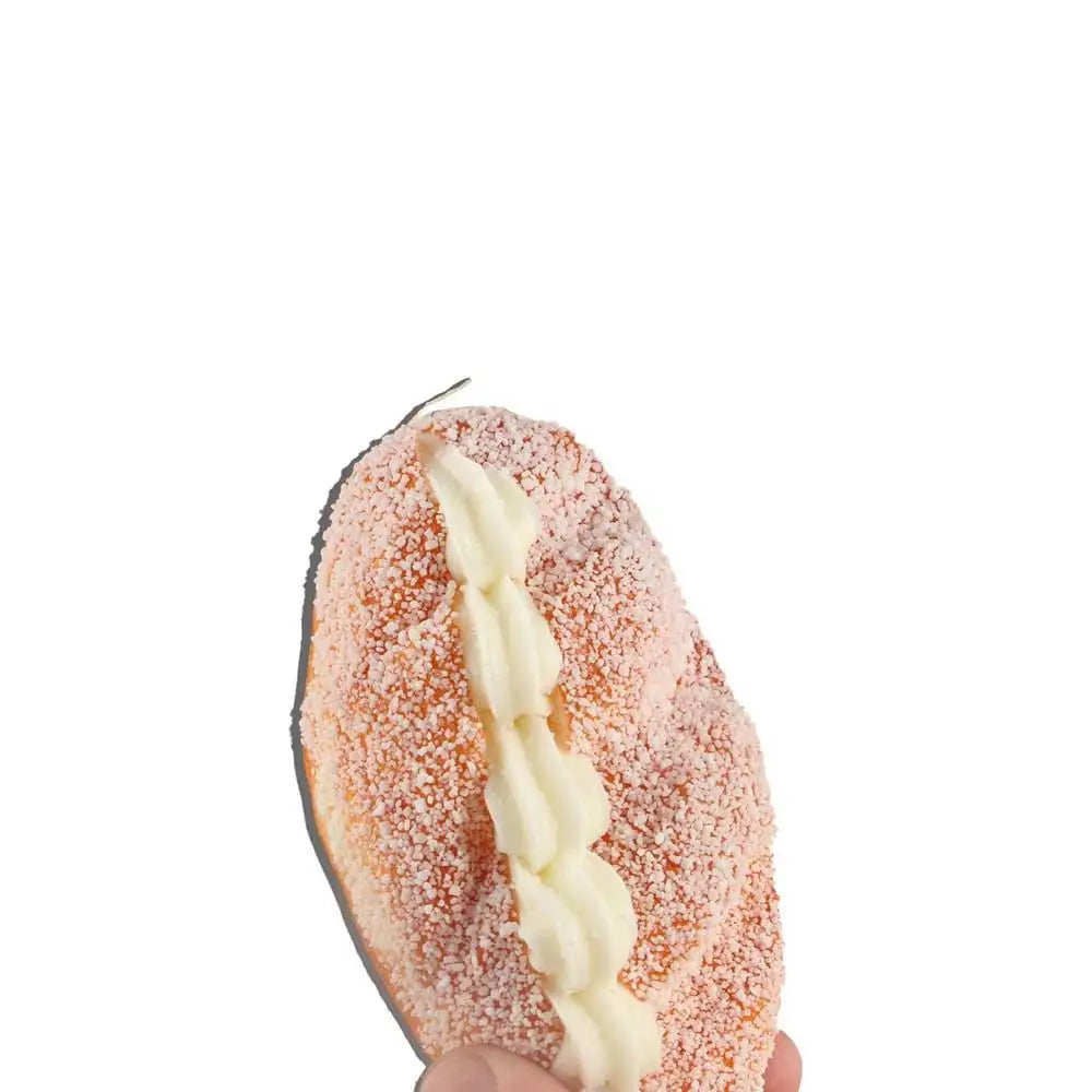 Simulated Bread Keychain Butter Bread Fidget Toys Coconut Bread Keyring Pop It Game Squeeze Butter Bread Model Food Pendant