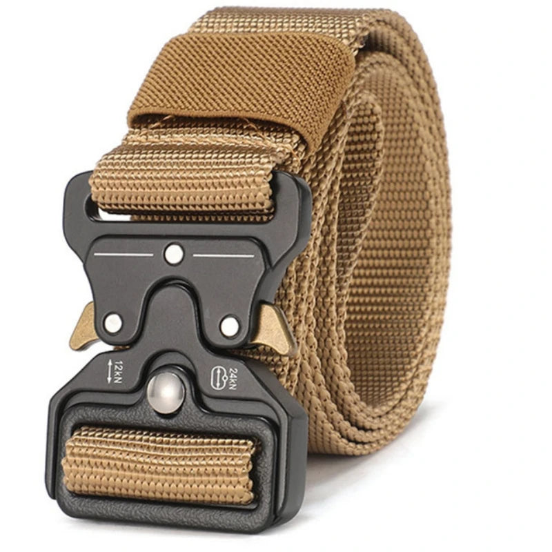 High Quality Men Belt Outdoor Hunting Men Belt Outdoor Work Training Belt Woven Belt Canvas Multi Function Belt Denim Belt