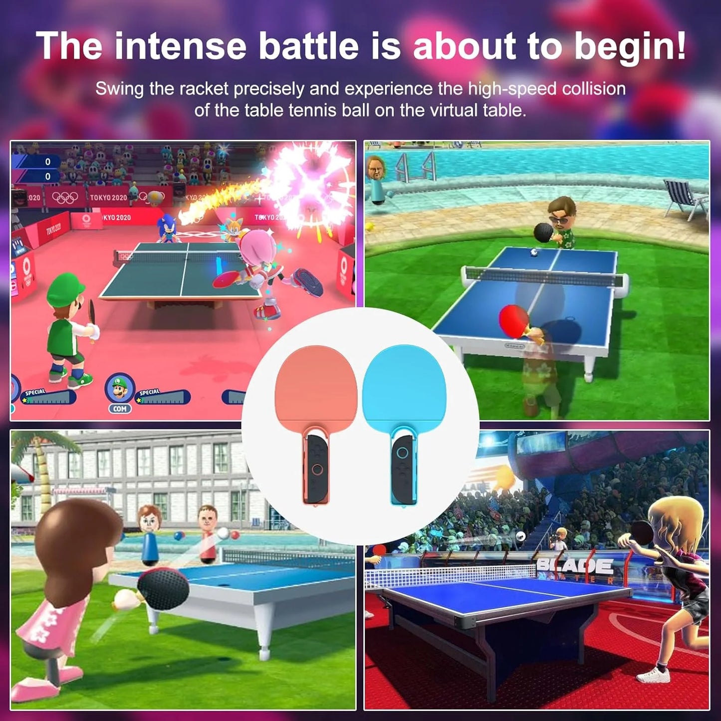 Sports Accessories Bundle for 2025 Switch 2,23 in 1 Family Accessories Kit S226 for Switch Sports Games