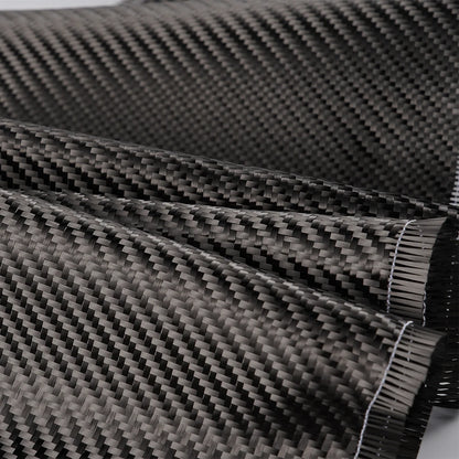 3K 200gsm0.2mm 30/60/150/300cm Thickness Carbon Fiber Cloth Plain Carbon Fabric For Commercial Car Part Sport Equipment