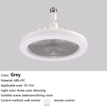 Smart Control Ceiling Fan 360 Rotation Ceiling Lamp Silent Room Fans LivingRoom Kitchen Energy saving Household Decorate