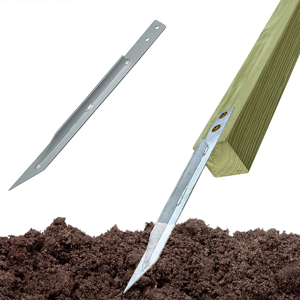 4pcs Swings Metal Anchor Heavy Duty Swing Ground Anchor With Mounting Screws For Securing Outdoor Swings Tool Accessory