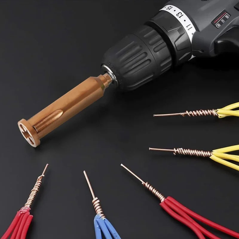 Steel Wire Twisting Tool Wire Stripper Tool Wire Stripping And Twisting Tool Kit Quick Connector Electrical Twist Wire Tool