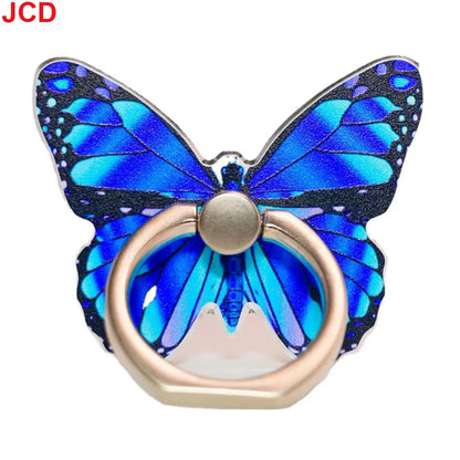 JCD 1pc Luxury Universal Beautiful Butterfly Mobile Phone Handle Holder Suitable Mobile Phone Ring Holder Mobile Phone Holder