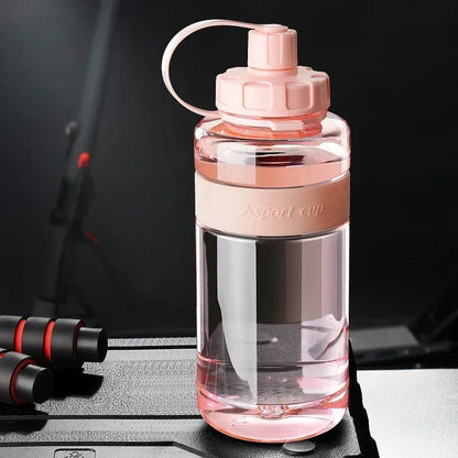 2 Liter Big Water Bottle With Straw 2L/1.5L/1L/0.6L Large Capacity School Gym Sports Drinking Bottles Fitness botella de agua 물병